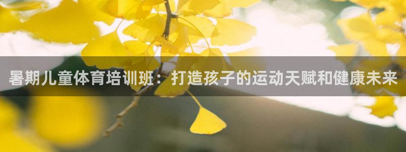富联娱乐平台开户条件是什么：暑期儿童体育培训班：打造