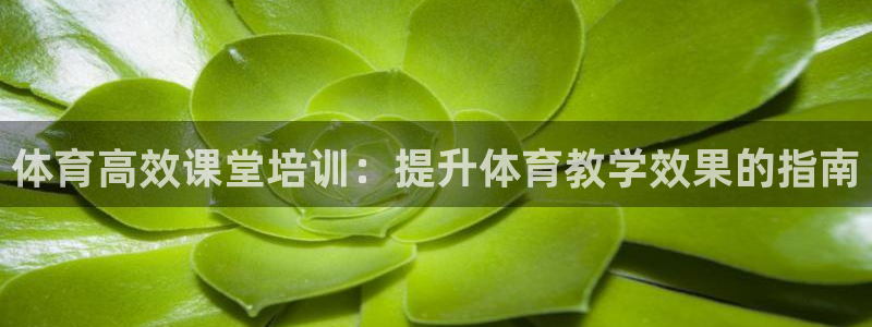 富联平台代理注册条件：体育高效课堂培训：提升体育教学